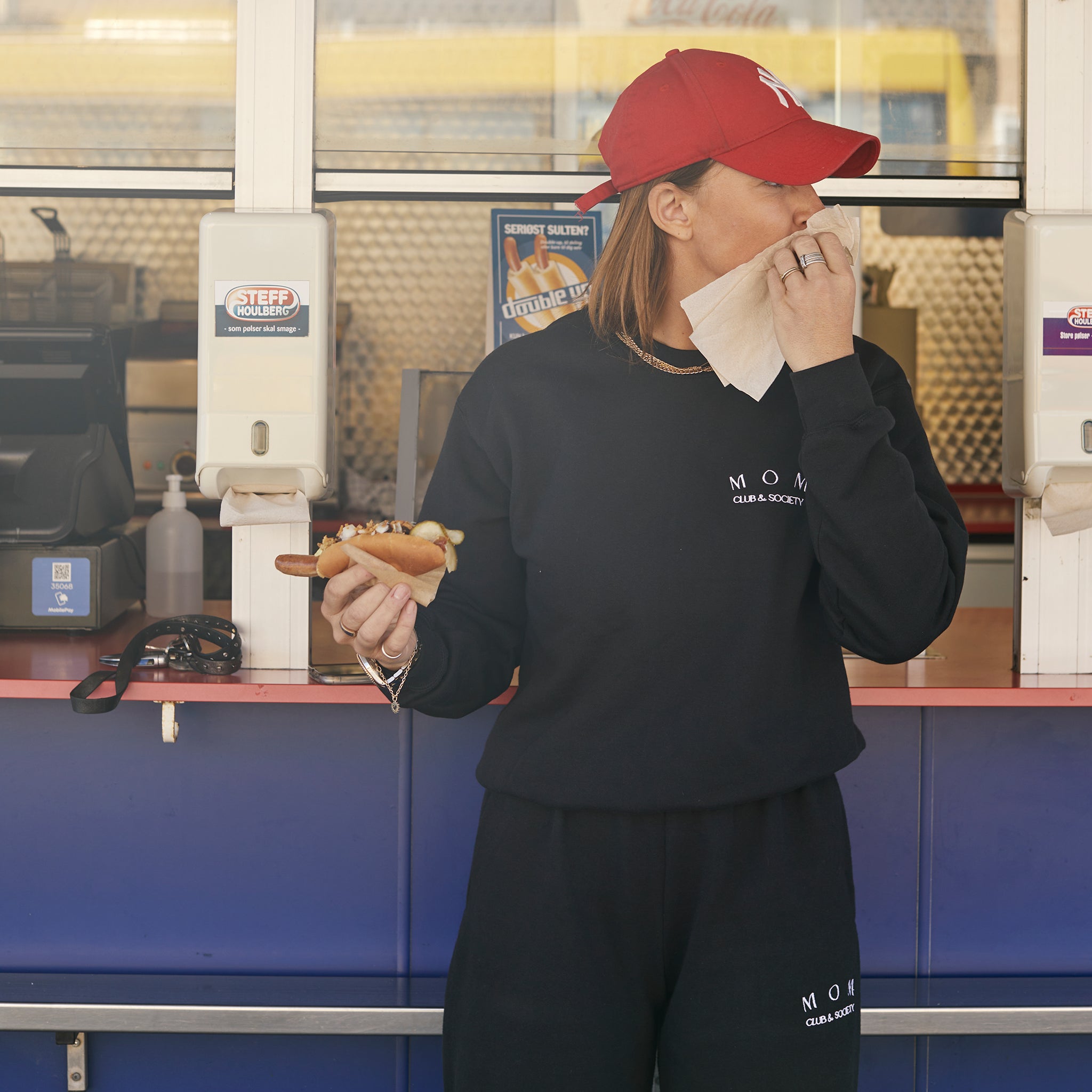 Mom club & society sweatshirt